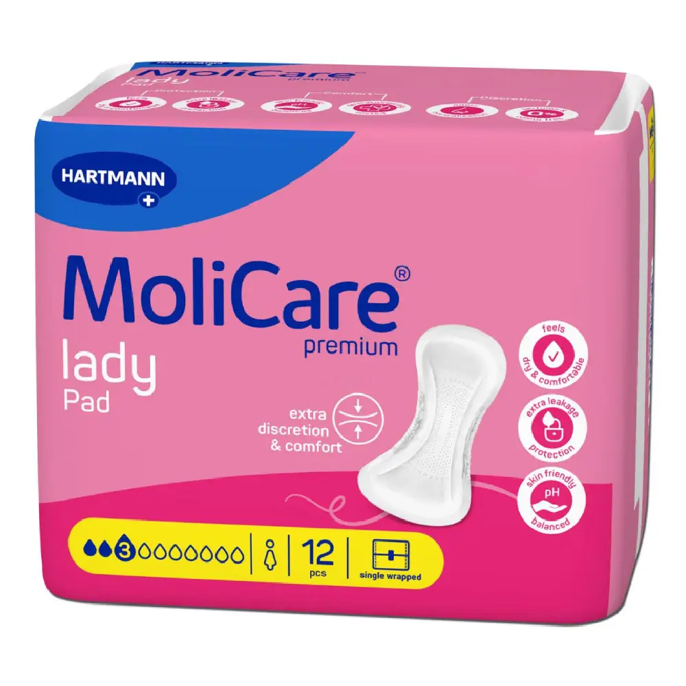 Molicare Premium Lady Pad 3 kapljice, predloge (12 predlog)